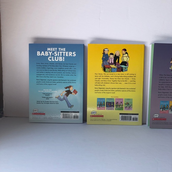 THE BABYSITTERS CLUB four books bundle 4-books EUC - Picture 3 of 3